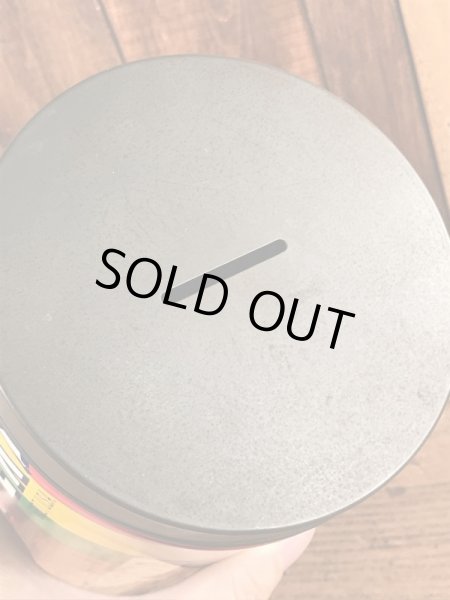 ライフセーバーズのブリキ製のビンテージ貯金箱