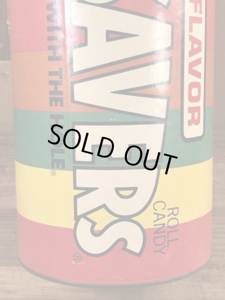 ライフセーバーズの缶のヴィンテージコインバンク