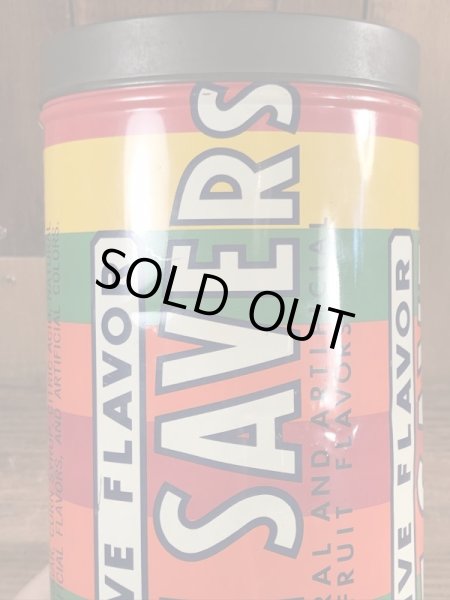 ライフセーバーズのブリキ製のビンテージ貯金箱