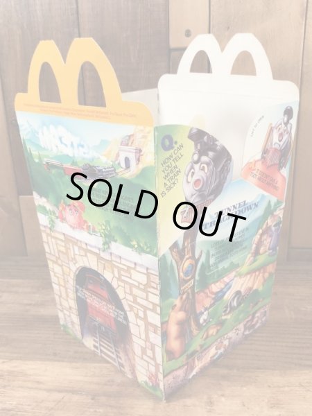 マクドナルドの80年代頃のヴィンテージハッピーミールトイボックス