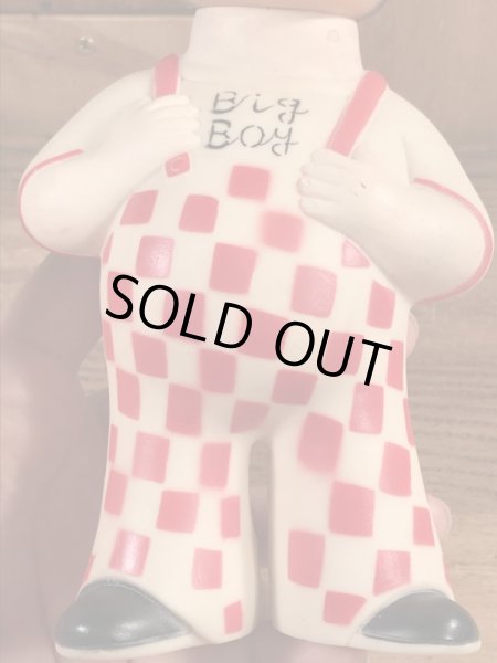 Big Boyの筆記体のヴィンテージコインバンク