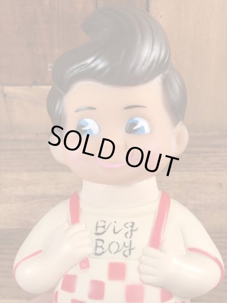 ビッグボーイの筆記体のビンテージ貯金箱