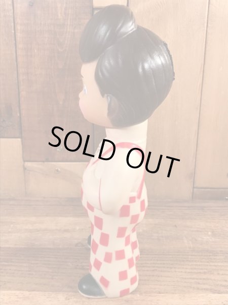 Big Boyの筆記体のヴィンテージコインバンク