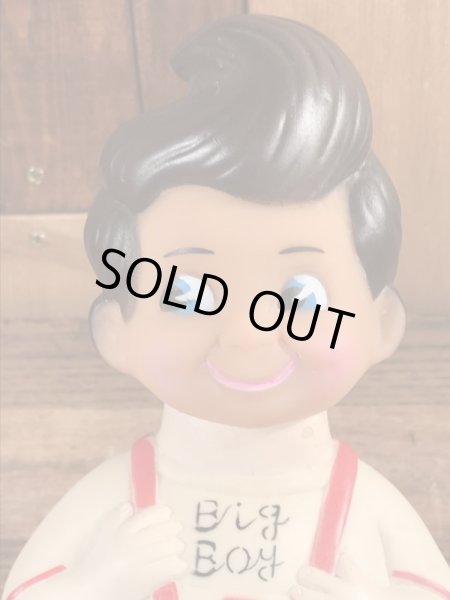 ビッグボーイの筆記体のビンテージ貯金箱