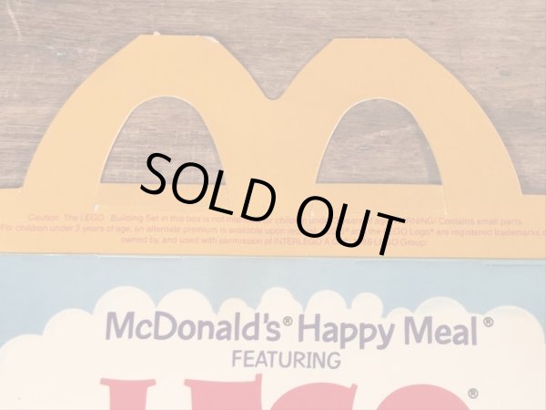 マクドナルドの80年代頃のヴィンテージハッピーミールトイボックス