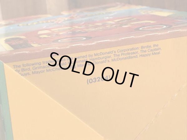 マクドナルドのLego Building Setsのビンテージハッピーミールトイボックス