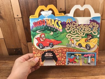 画像3: McDonald's “Turbo Macs” Happy Meal Box　マクドナルド　ビンテージ　ハッピーミールボックス　ミールトイ　80年代