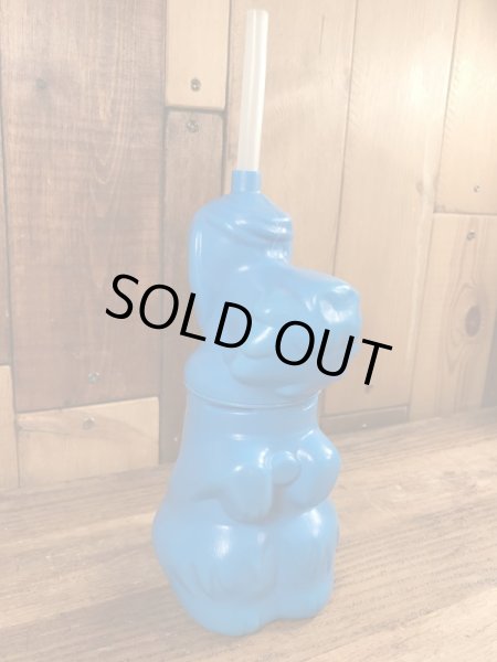 わんぱくデニスの犬のラフのビンテージドリンクボトル