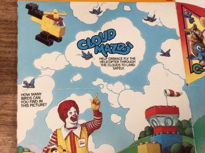 画像1: McDonald's “Lego Building Sets” Happy Meal Box　マクドナルド　ビンテージ　ハッピーミールボックス　ミールトイ　80年代