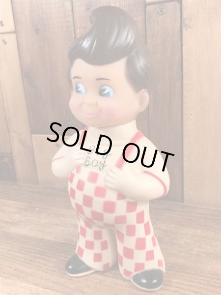 Big Boyの筆記体のヴィンテージコインバンク