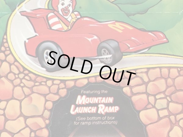 マクドナルドのTurbo Macsのビンテージハッピーミールトイボックス