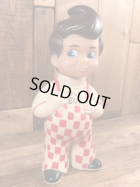 ビッグボーイの筆記体のビンテージ貯金箱