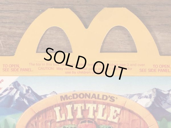 マクドナルドの80年代頃のヴィンテージハッピーミールトイボックス