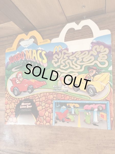 マクドナルドの80年代頃のヴィンテージハッピーミールトイボックス