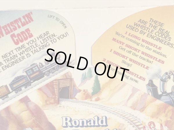 マクドナルドの80年代頃のヴィンテージハッピーミールトイボックス