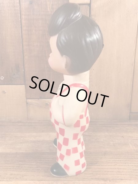 Big Boyの筆記体のヴィンテージコインバンク