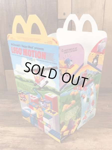 マクドナルドのLego Motionのビンテージハッピーミールトイボックス