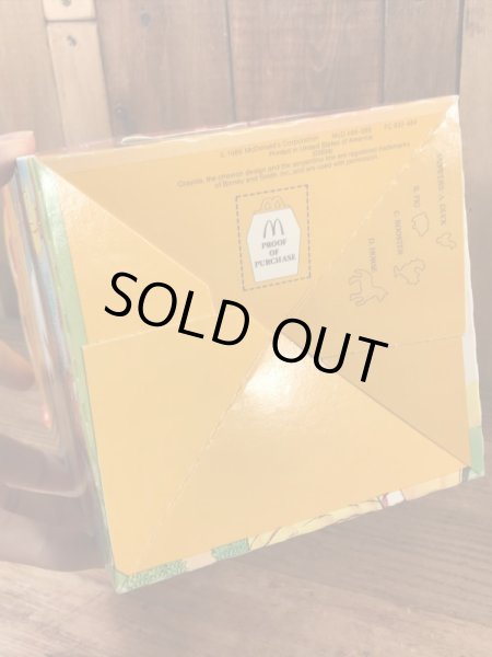 マクドナルドの80年代頃のヴィンテージハッピーミールトイボックス