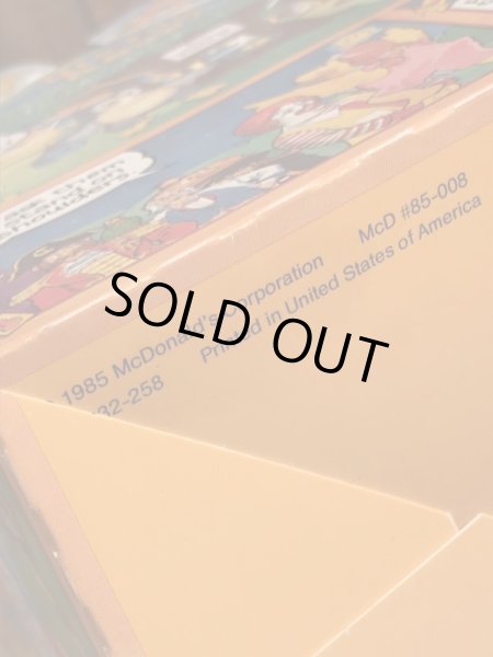 マクドナルドのDay & Nightのビンテージハッピーミールトイボックス