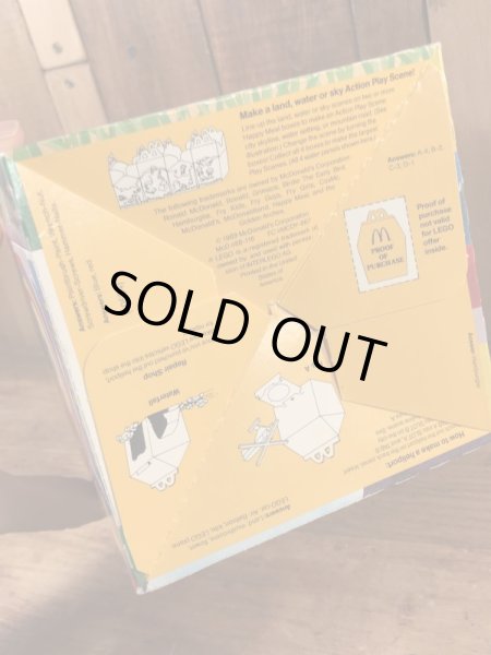 マクドナルドの80年代頃のヴィンテージハッピーミールトイボックス