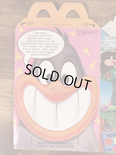 マクドナルドのAnimaniacsのビンテージハッピーミールトイボックス