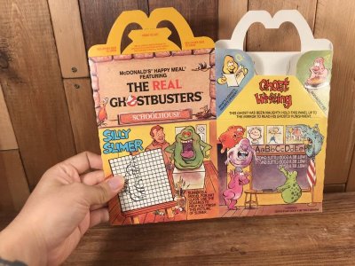 画像3: McDonald's “The Real Ghostbusters” Happy Meal Box　マクドナルド　ビンテージ　ハッピーミールボックス　ミールトイ　80年代