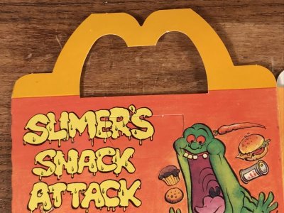 画像1: McDonald's “The Real Ghostbusters” Happy Meal Box　マクドナルド　ビンテージ　ハッピーミールボックス　ミールトイ　80年代