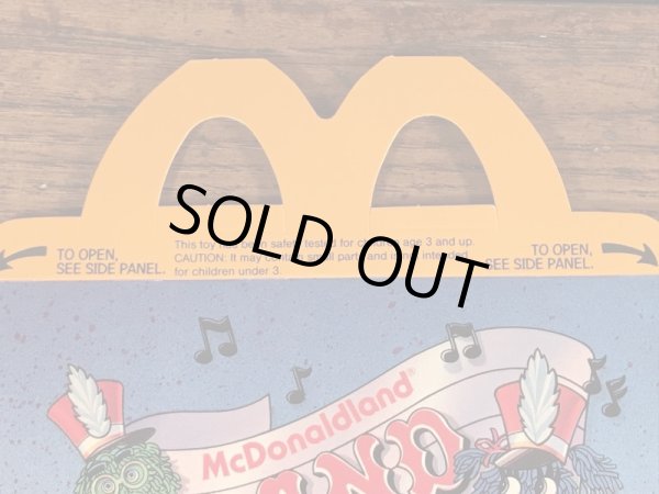 マクドナルドの80年代頃のヴィンテージハッピーミールトイボックス