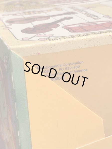 マクドナルドのBandのビンテージハッピーミールトイボックス