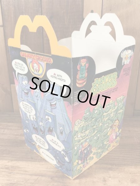 マクドナルドのニューフードチェンジャブルズのヴィンテージハッピーミールトイボックス