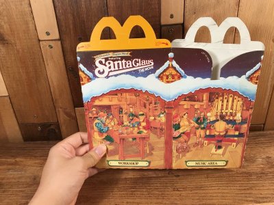 画像3: McDonald's “Santa Claus The Movie” Happy Meal Box　マクドナルド　ビンテージ　ハッピーミールボックス　ミールトイ　80年代