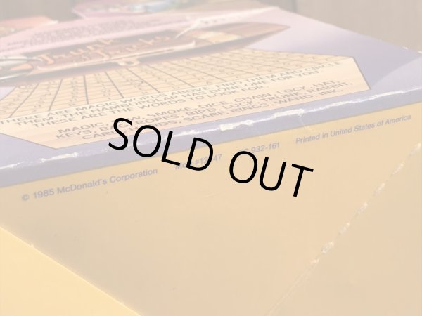 マクドナルドのMagic Showのビンテージハッピーミールトイボックス