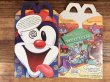 マクドナルドのアニマニアックスのヴィンテージハッピーミールトイボックス