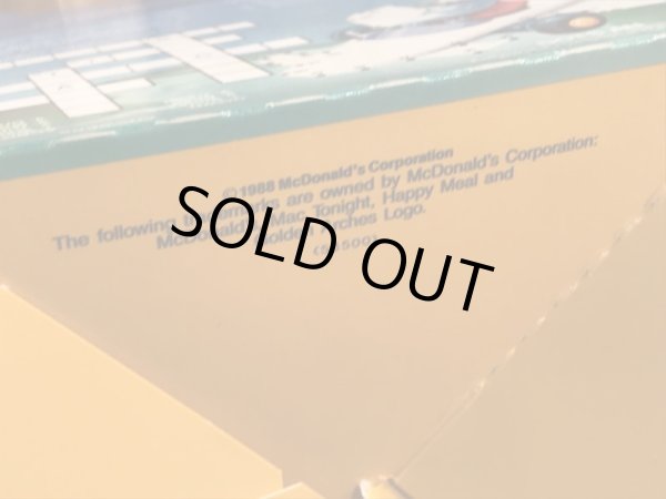 マクドナルドのMac Tonightのビンテージハッピーミールトイボックス