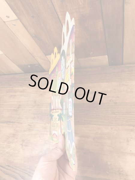 マクドナルドのDink The Little Dinosaurのビンテージハッピーミールトイボックス