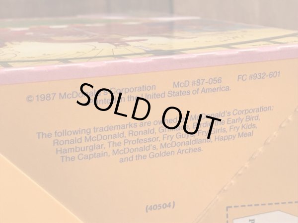 マクドナルドのGood Friendsのビンテージハッピーミールトイボックス