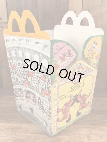 マクドナルドのマペットベイビーズのヴィンテージハッピーミールトイボックス