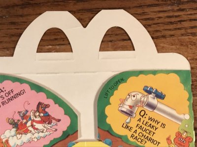 画像2: McDonald's “Muppet Babies” Happy Meal Box　マクドナルド　ビンテージ　ハッピーミールボックス　ミールトイ　80年代