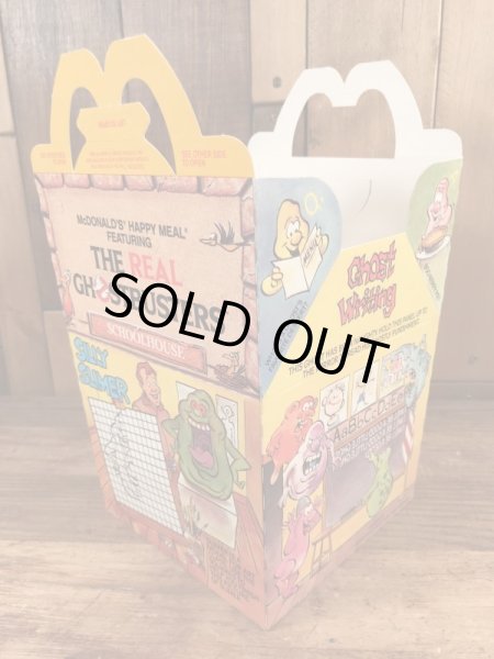 マクドナルドのThe Real Ghostbustersのビンテージハッピーミールトイボックス