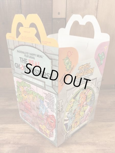 マクドナルドのThe Real Ghostbustersのビンテージハッピーミールトイボックス