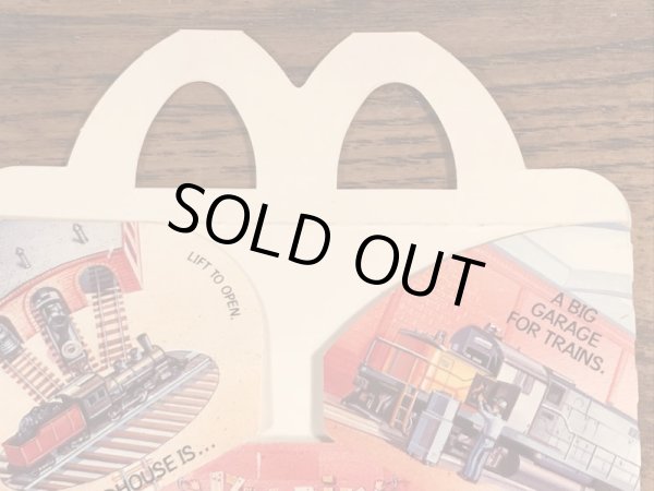 マクドナルドの80年代頃のヴィンテージハッピーミールトイボックス