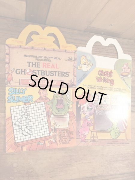 マクドナルドのThe Real Ghostbustersのビンテージハッピーミールトイボックス