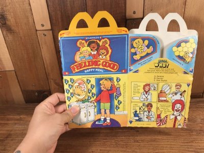 画像3: McDonald's “Feeling Good” Happy Meal Box　マクドナルド　ビンテージ　ハッピーミールボックス　ミールトイ　80年代