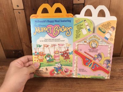 画像3: McDonald's “Muppet Babies” Happy Meal Box　マクドナルド　ビンテージ　ハッピーミールボックス　ミールトイ　80年代