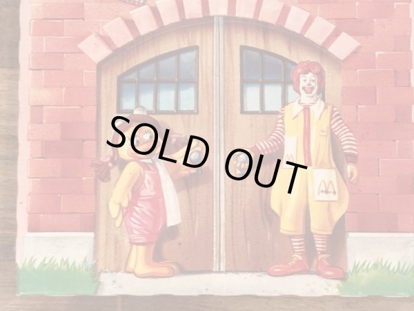 マクドナルドのLittle Engineerのビンテージハッピーミールトイボックス