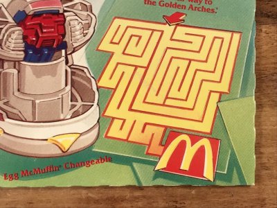 画像2: McDonald's “Changeables” Happy Meal Box　マクドナルド　ビンテージ　ハッピーミールボックス　ミールトイ　80年代