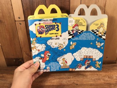 画像3: McDonald's “Super Mario Bros. 3” Happy Meal Box　マクドナルド　ビンテージ　ハッピーミールボックス　ミールトイ　90年代