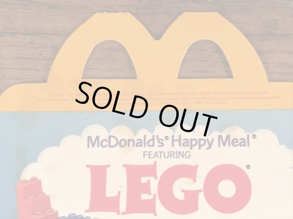 マクドナルドのレゴのヴィンテージハッピーミールトイボックス
