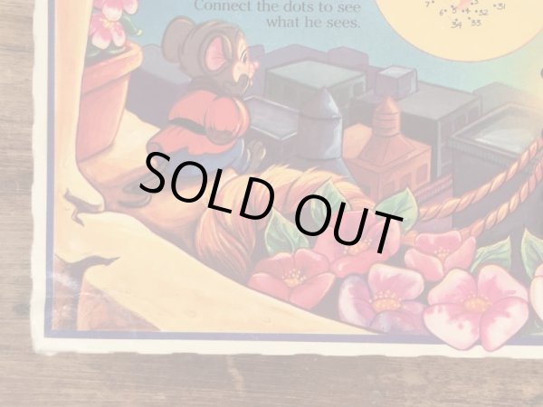 マクドナルドのAn American Tailのビンテージハッピーミールトイボックス