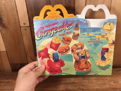 画像3: McDonald's “Changeables” Happy Meal Box　マクドナルド　ビンテージ　ハッピーミールボックス　ミールトイ　80年代
